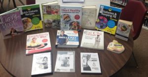 Book Display for 2018 National Nutrition Month
