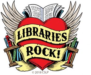Copyrighted CSLP Libraries Rock image