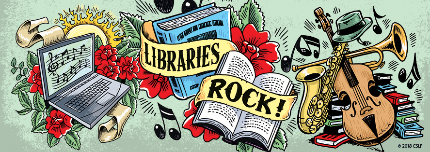 2018 Libraries Rock banner